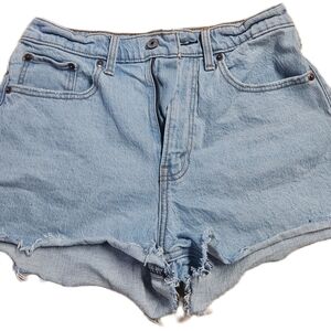 Abercrombie Fitch Classic Blue Denim Women's Shorts Sz 27